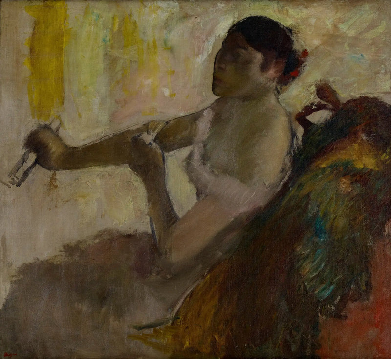 Portrét slečny Rose Caron - Edgar Degas