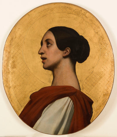 Portrait de Pauline Viardot en sainte Cécile - Ary Scheffer - Alpha Reproduction