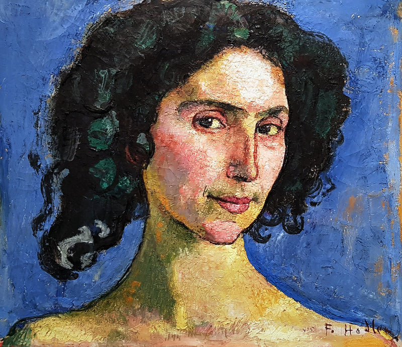 Portrét tanečnice Giulia Leonardi - Ferdinand Hodler
