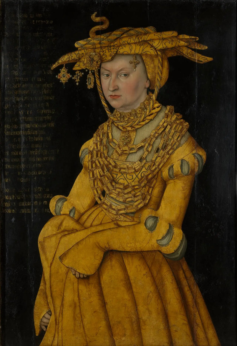 Portrét vévodkyně Kateřiny Saské - Lucas Cranach starší