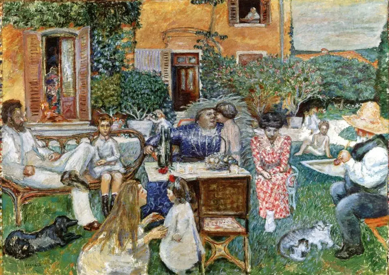 Portrét rodiny Terrasse - Pierre Bonnard