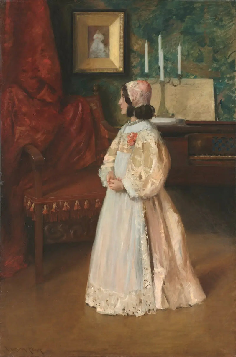 Portrét mé dcery Alice - William Merritt Chase