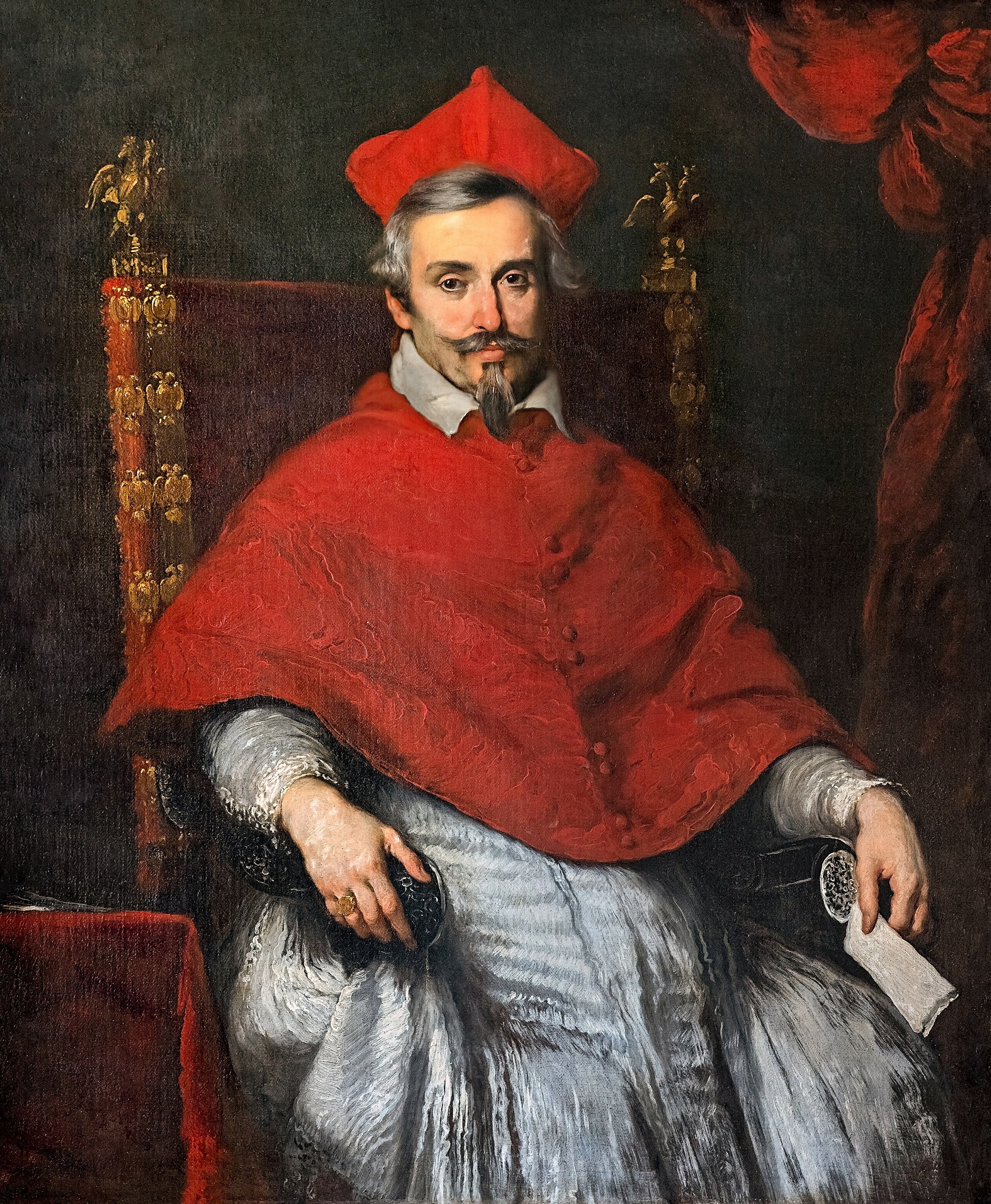 Portrait du Cardinal Federico Corner - Bernardo Strozzi