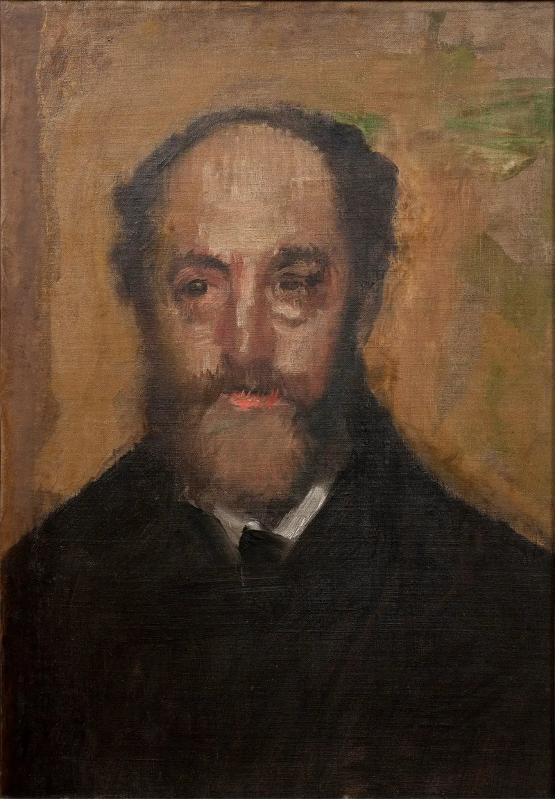 Portrét uměleckého kritika Durand-Gréville - Edgar Degas