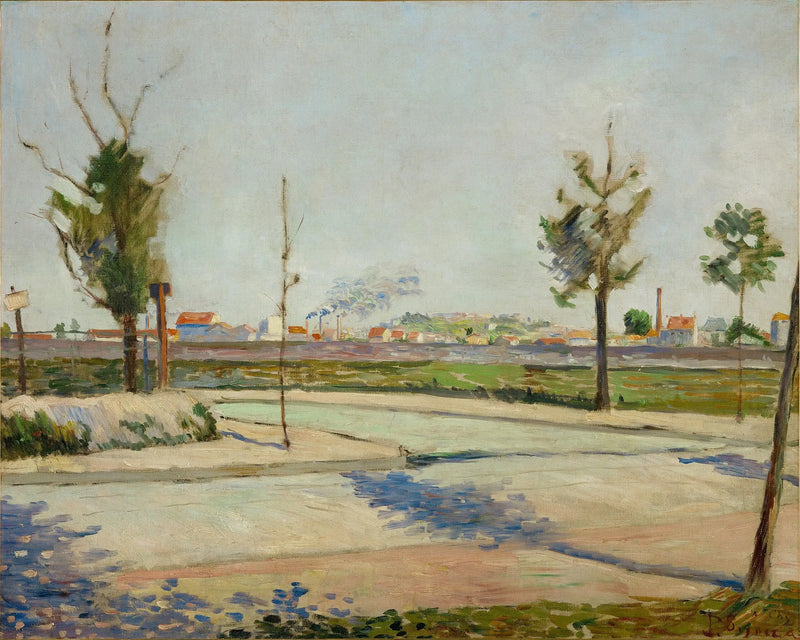 Cesta do Gennevilliers - Paul Signac
