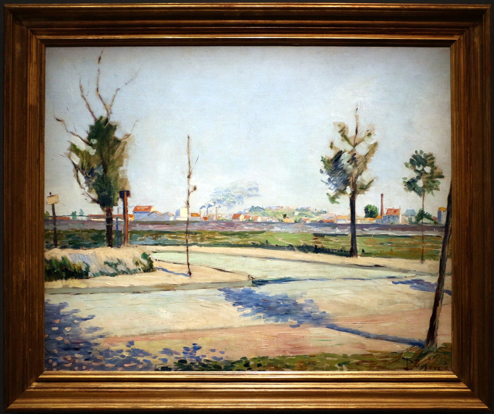Cesta do Gennevilliers - Paul Signac