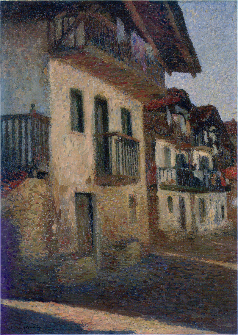 Route du village - Henri-Jean Guillaume Martin