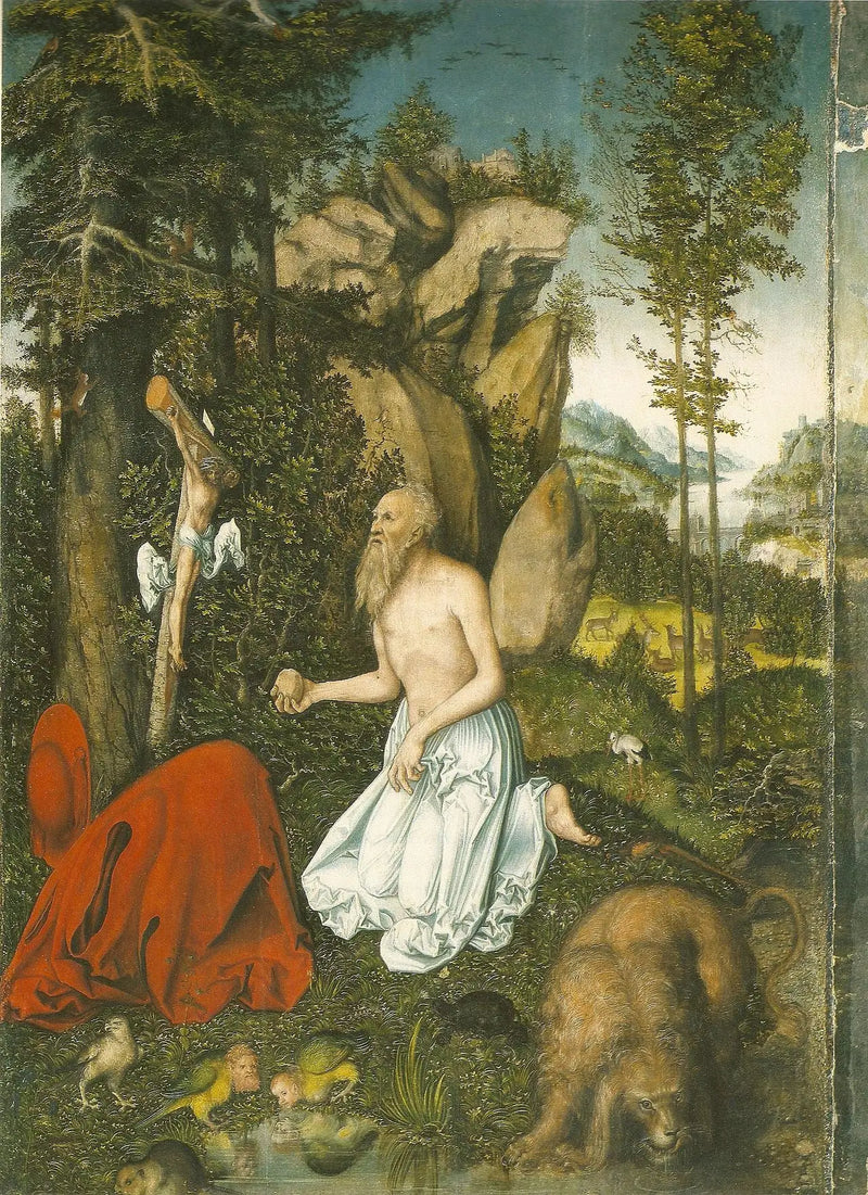 Saint-Jérôme - Lucas Cranach starší