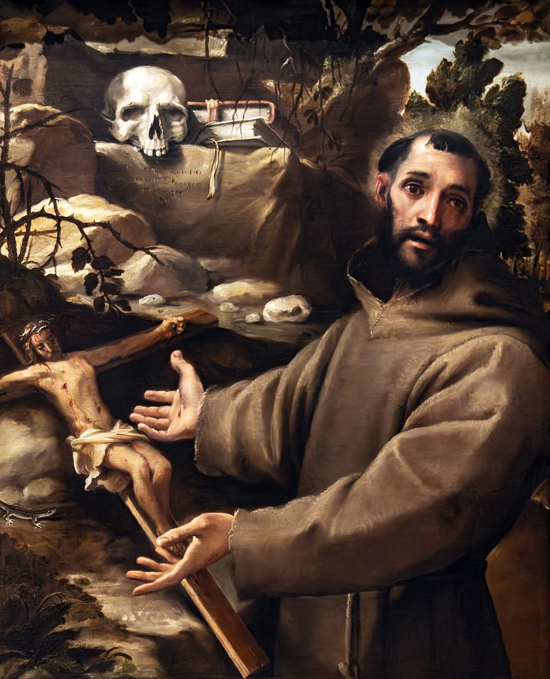 Svatý František - Annibale Carracci