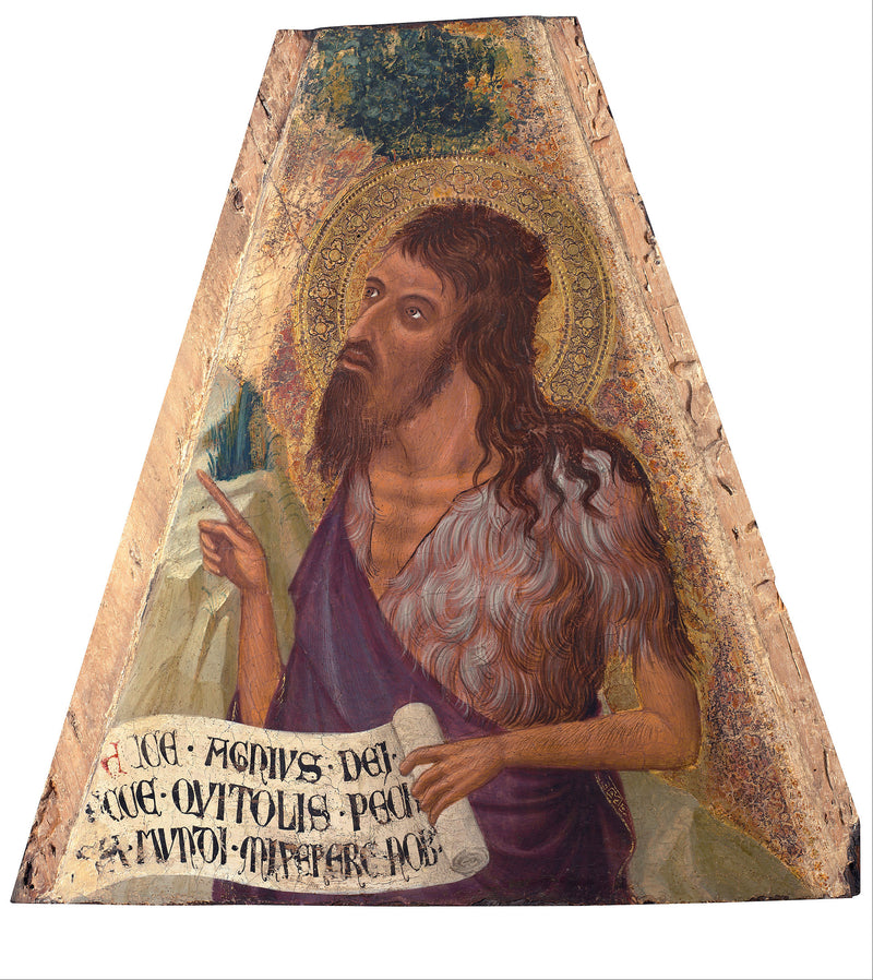 Svatý Jan Křtitel - Ambrogio Lorenzetti