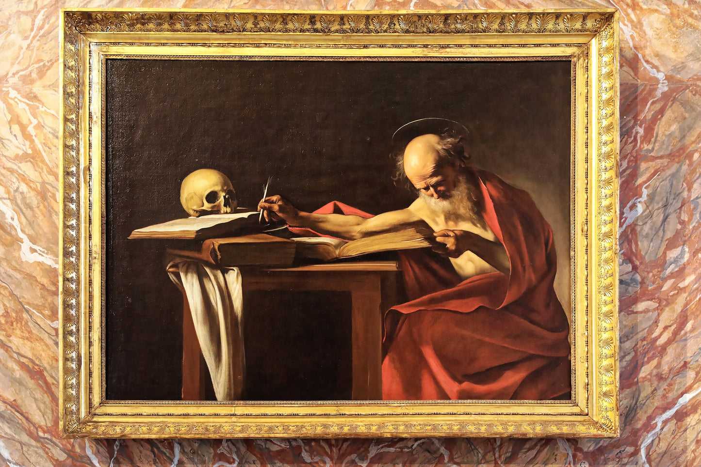 Svatý Jeroným - Caravaggio