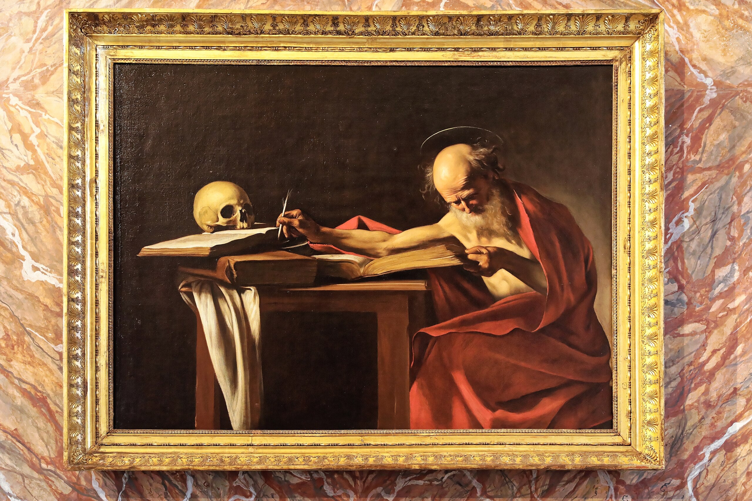 Svatý Jeroným - Caravaggio