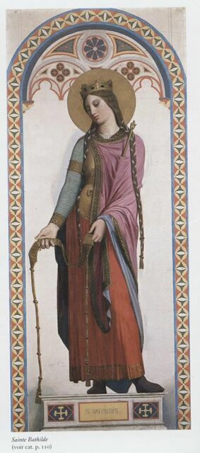 Sainte Bathilde de Chelles - Jean-Auguste-Dominique Ingres