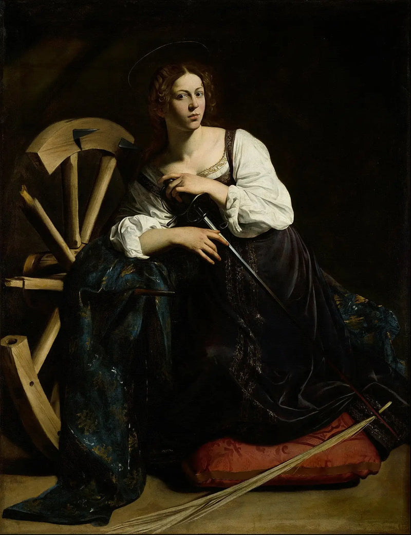 Svatá Kateřina Alexandrijská - Caravaggio