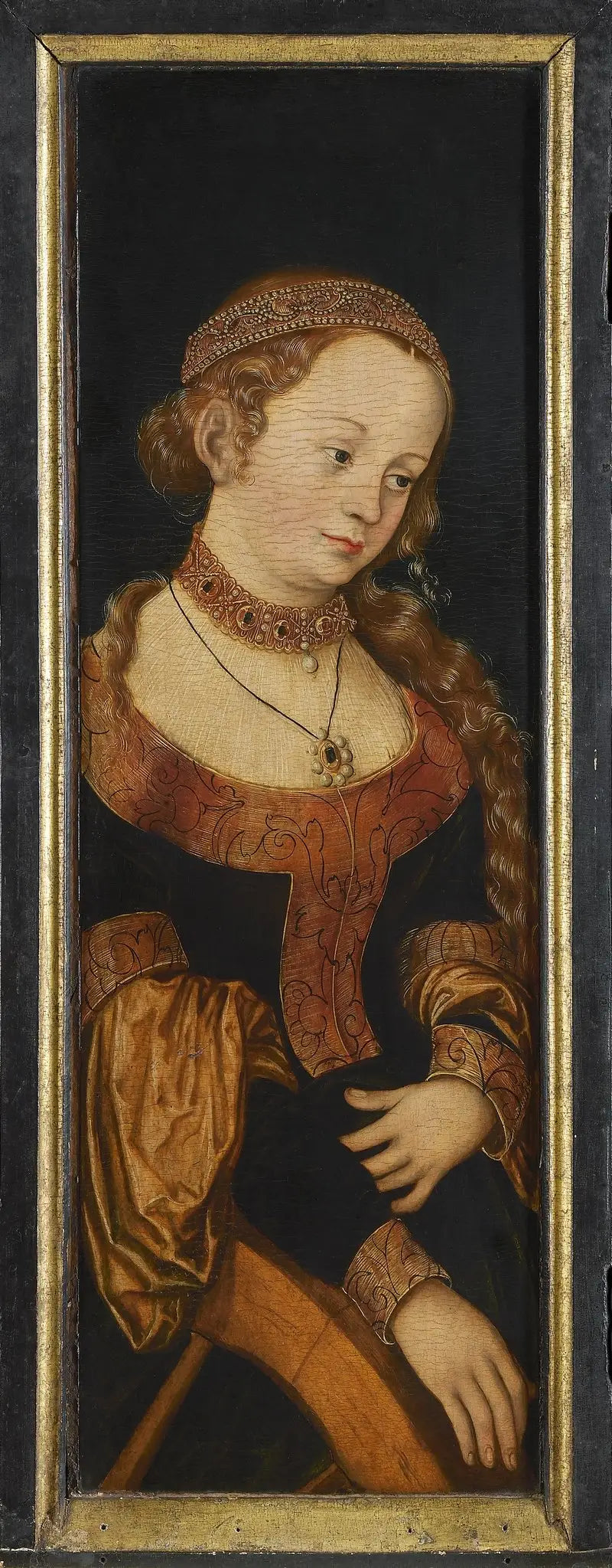 Svatá Kateřina Alexandrijská - Lucas Cranach starší
