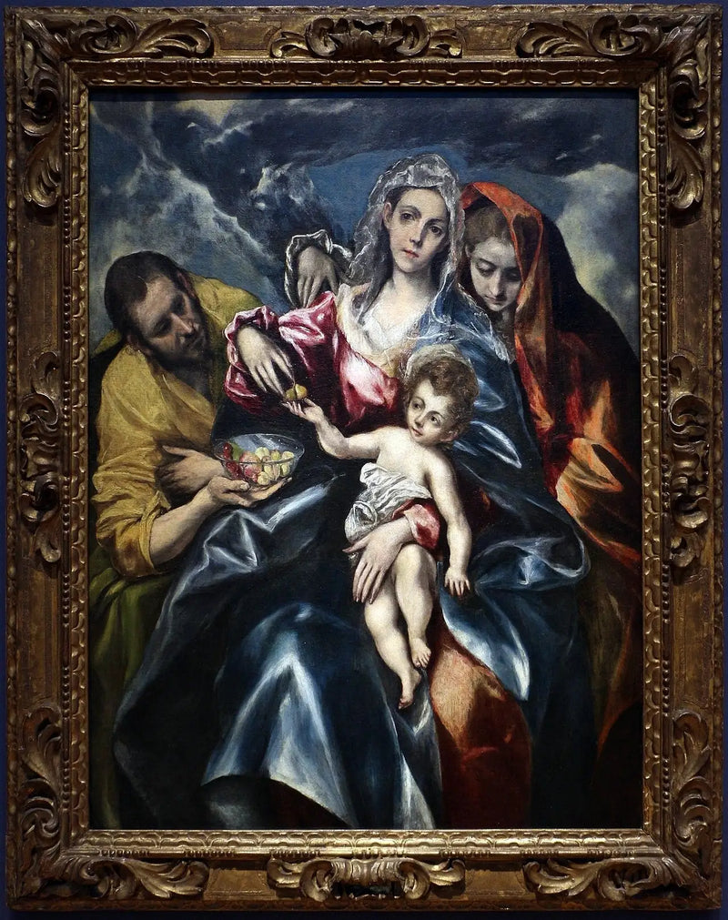 Svatá rodina s Marie Magdalénou - El Greco