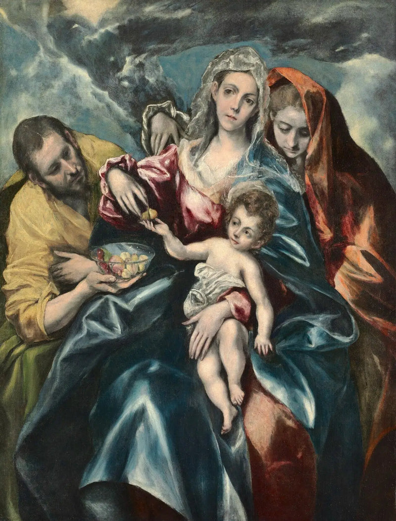 Svatá rodina s Marie Magdalénou - El Greco