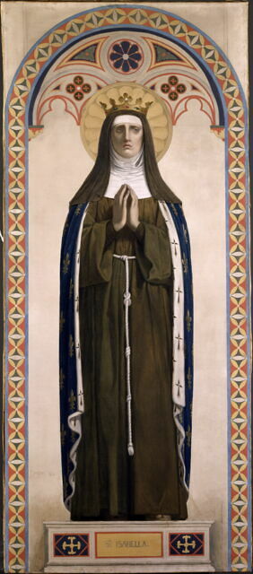 Sainte Isabelle de France - Jean-Auguste-Dominique Ingres