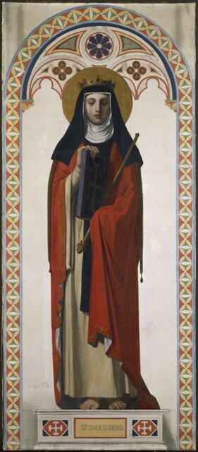 Sainte Radegonde de Poitiers - Jean-Auguste-Dominique Ingres