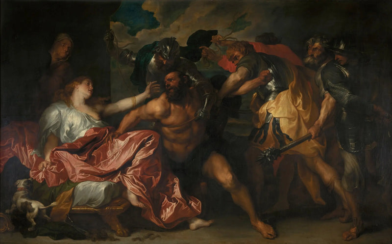 Samson a Dalila - Antoine van Dyck