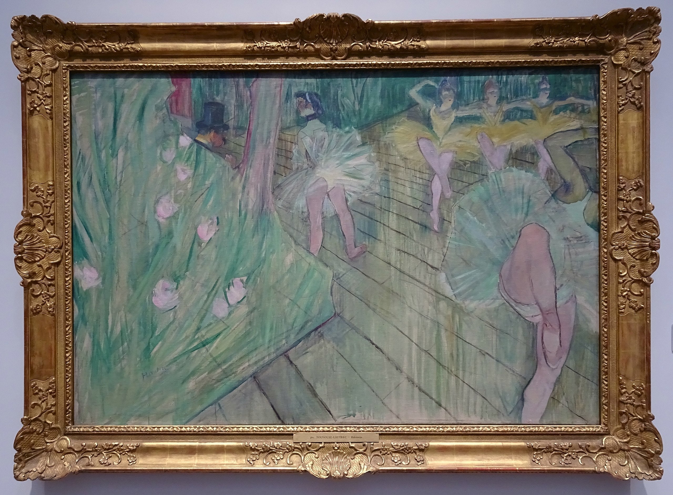 Baletní scéna - Henri de Toulouse-Lautrec