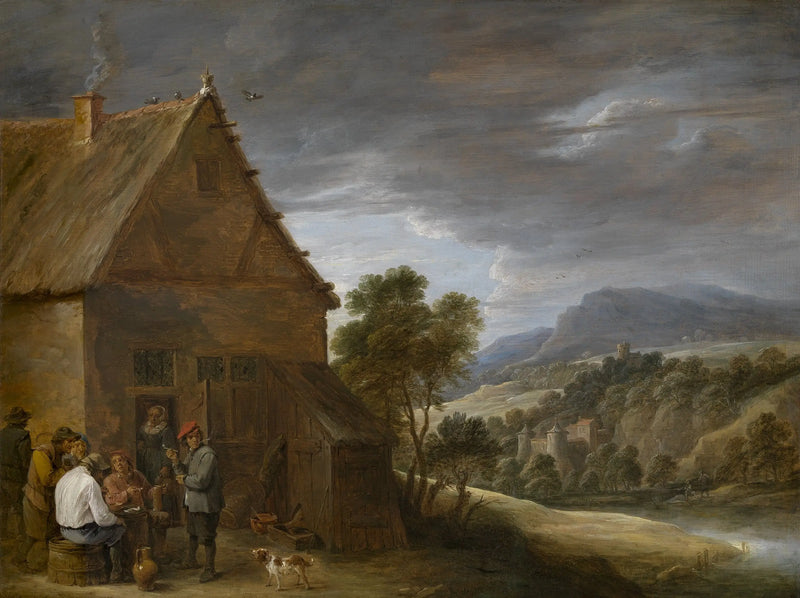 Scéna z hostince - David Teniers mladší