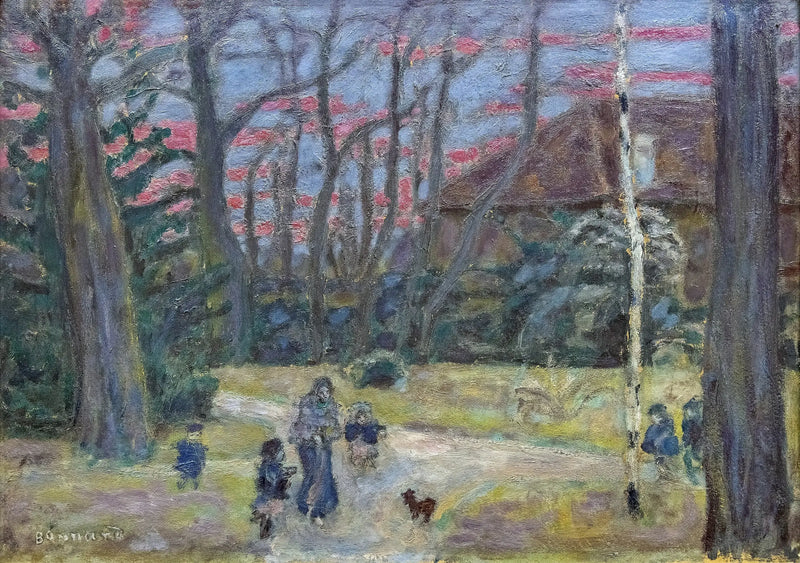 Vánoční večer - Pierre Bonnard