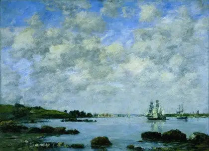 Na Meuse - Eugène Boudin