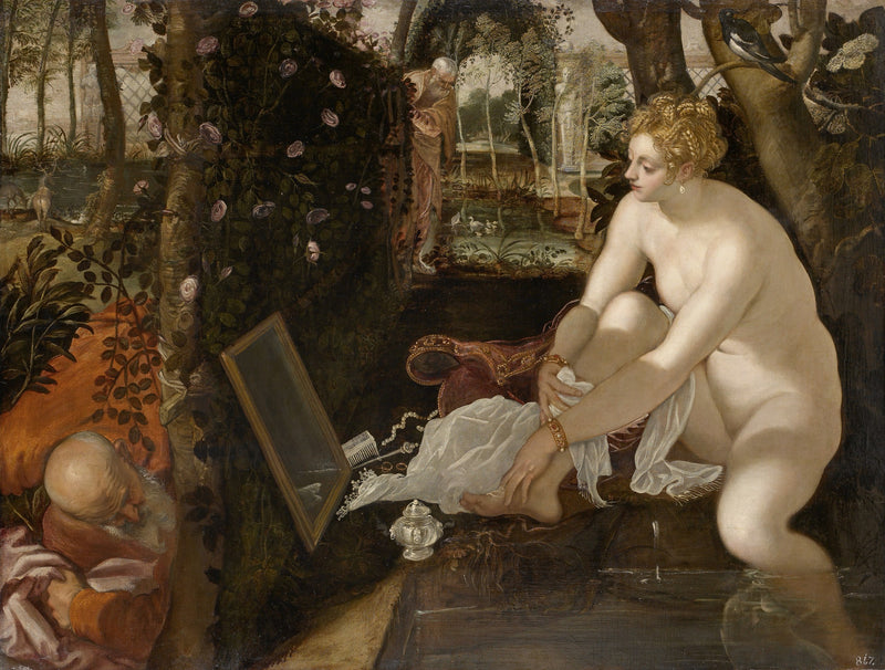 Suzanne a starci - Jacopo Tintoretto