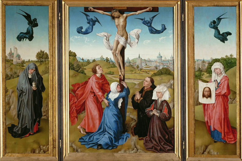 Triptych Ukřižování - Rogier van der Weyden
