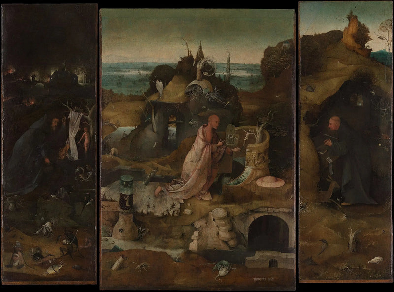 Triptyk jeptišek - Hieronymus Bosch