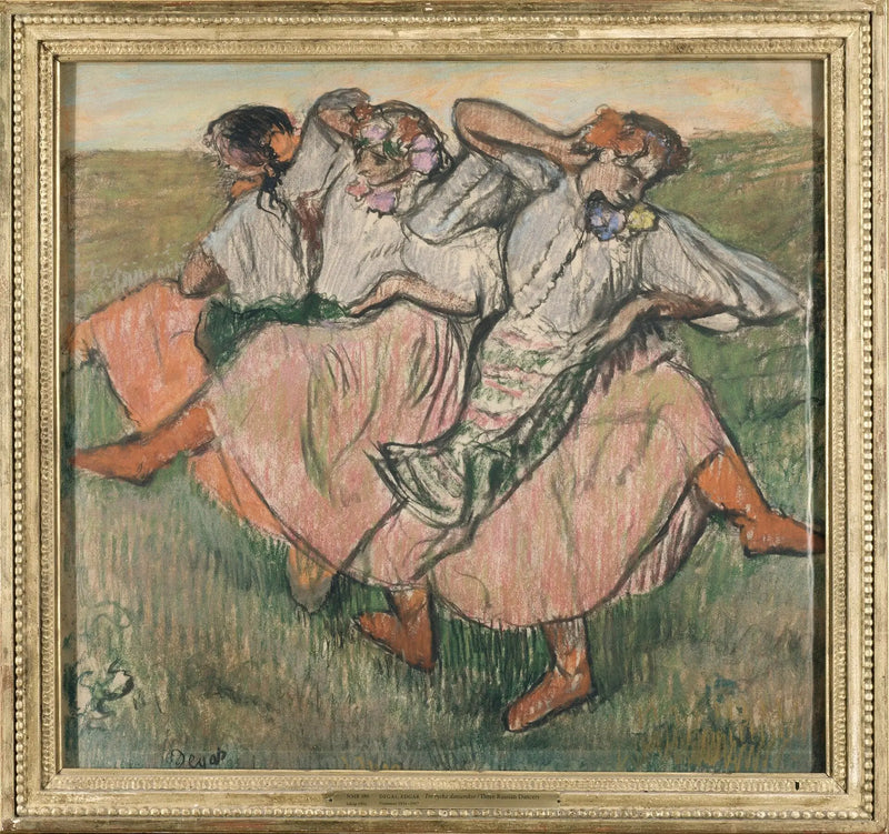 Tři ruští tanečníci - Edgar Degas