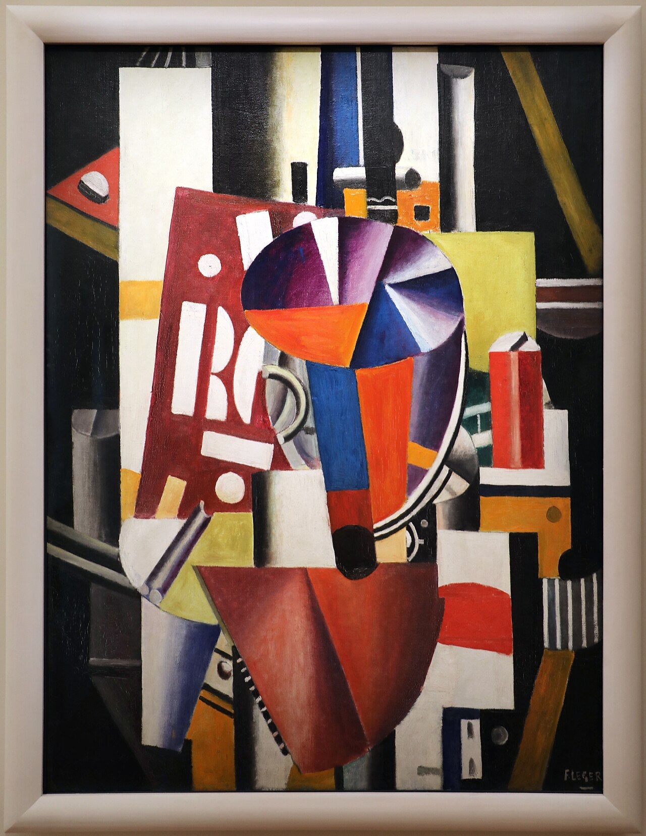 Typographe (État final) - Fernand Léger