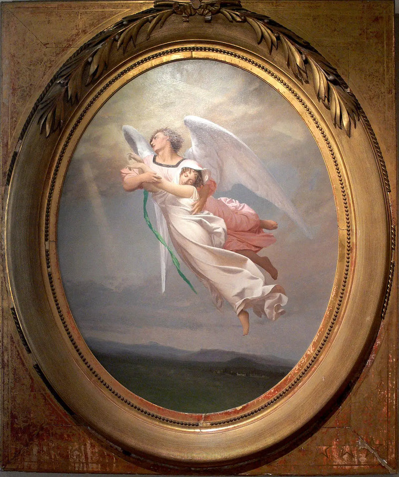 Duše unesená andělem - Jean-Léon Gérôme