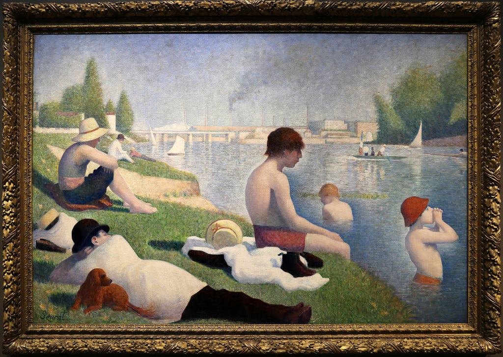 Koupání v Asnières - Georges Seurat