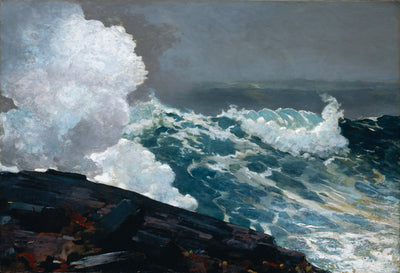 Vent de nord-est - Winslow Homer