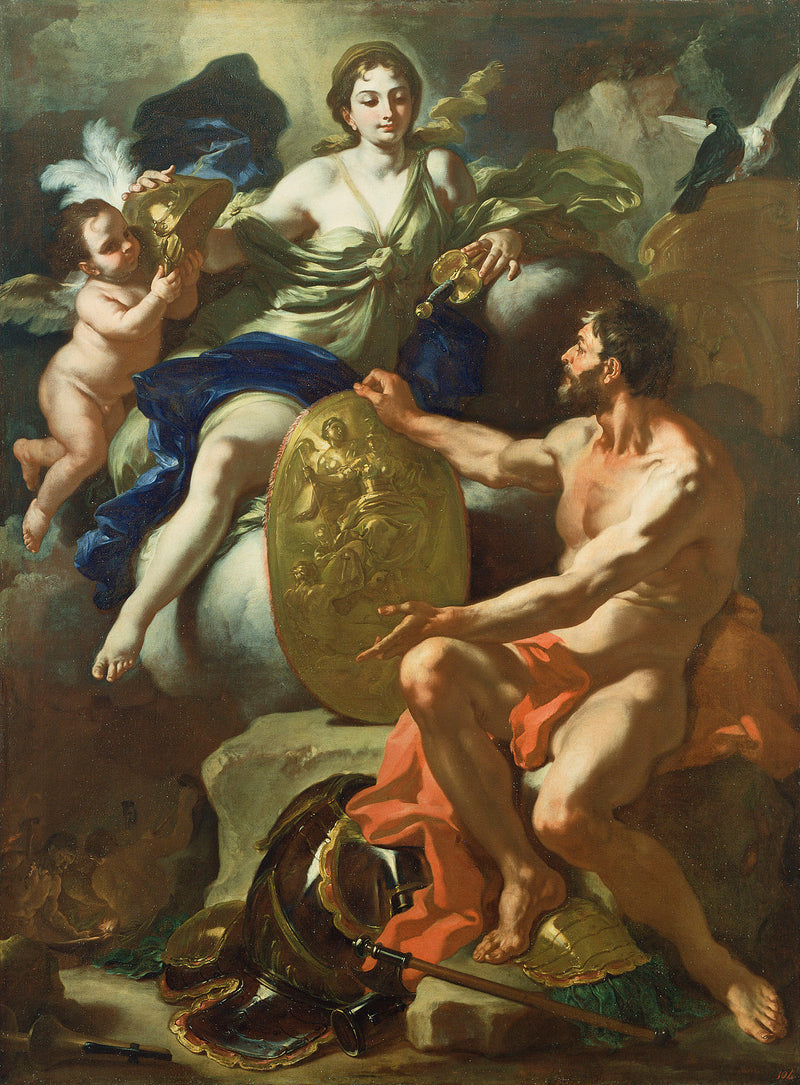 Venuše u kovářské pece Vulcaina - Francesco Solimena