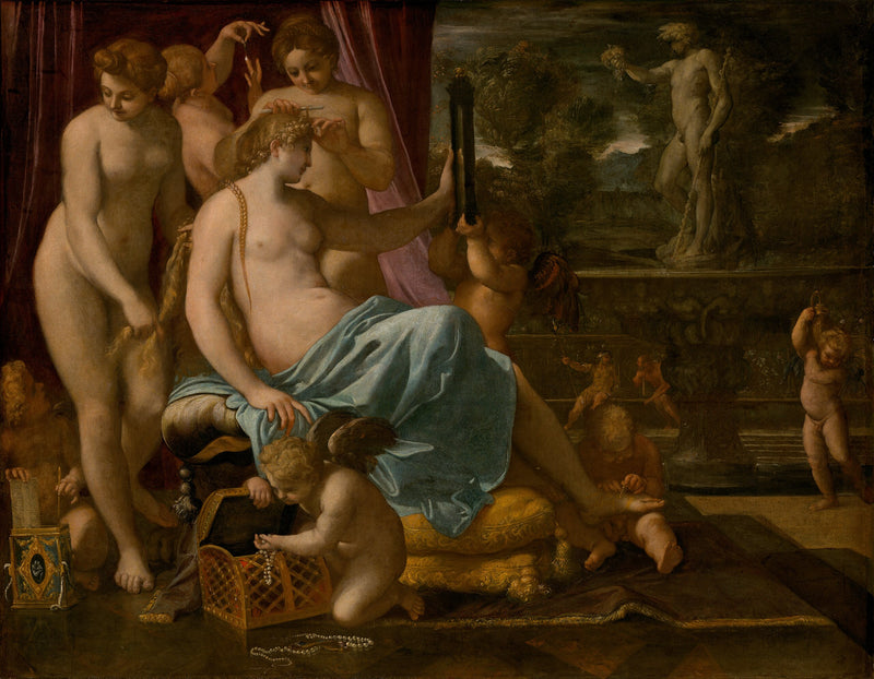 Venuše ozdobená Božstvy - Annibale Carracci