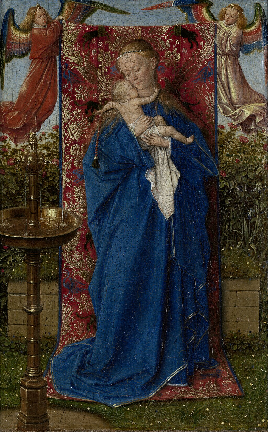 Vierge à la fontaine - Jan van Eyck