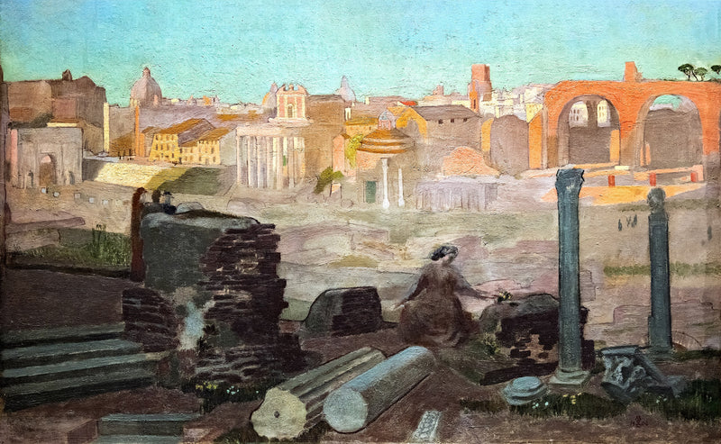 Pohled na Fórum - Maurice Denis
