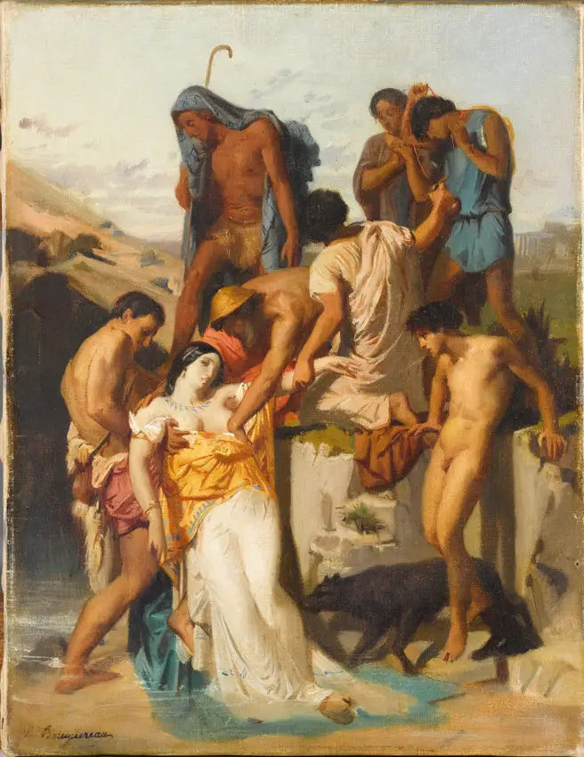 Zenobie nalezená pastýři na březích Araxe - Bouguereau