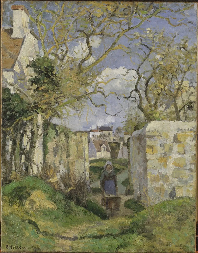dům Rondest, Pontoise - Camille Pissarro
