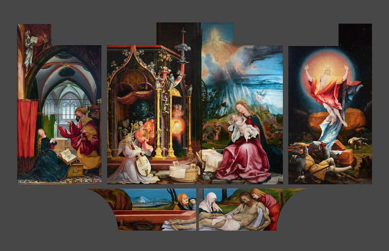 První otevření retabula Issenheim - Matthias Grünewald