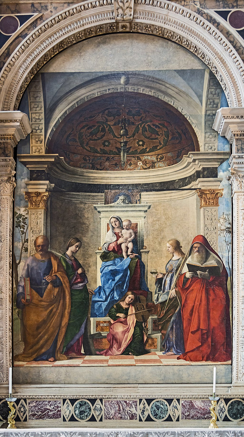 Retablo svatého Zaccaria - Giovanni Bellini