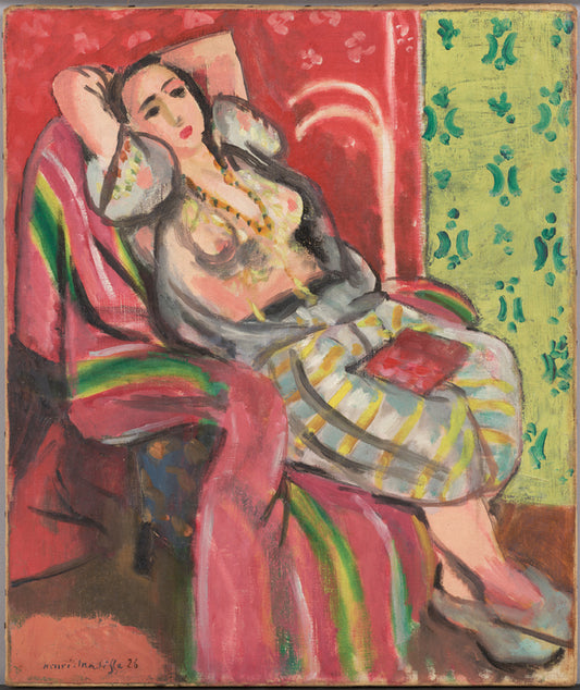 Reproduction du tableau « Odalisque - Henri Matisse » par Alpha Reproduction en peinture à l’huile