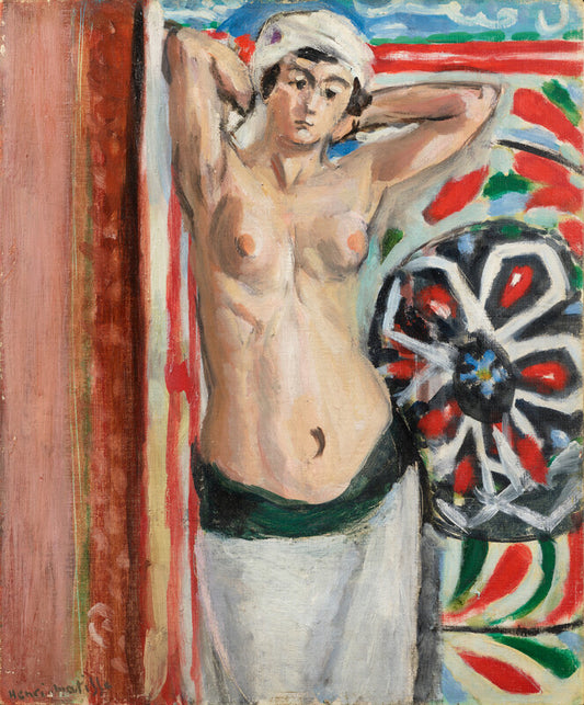 Reproduction du tableau « Odalisques aux bras levés - Henri Matisse » par Alpha Reproduction en peinture à l’huile