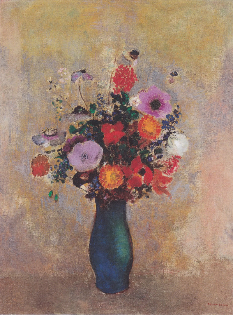 Květiny z polí - Odilon Redon