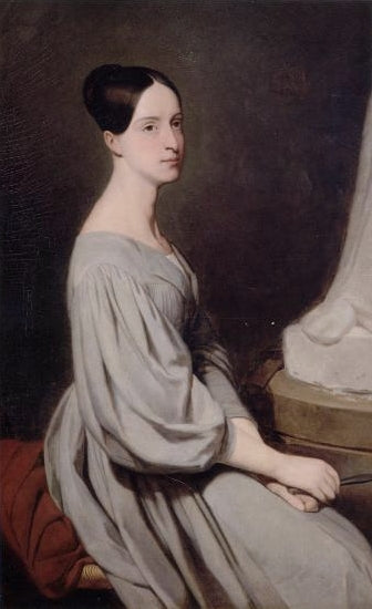 Portrét princezny Marie z Orléans (1813-1839), vévodkyně z Wurtembergu - Ary Scheffer