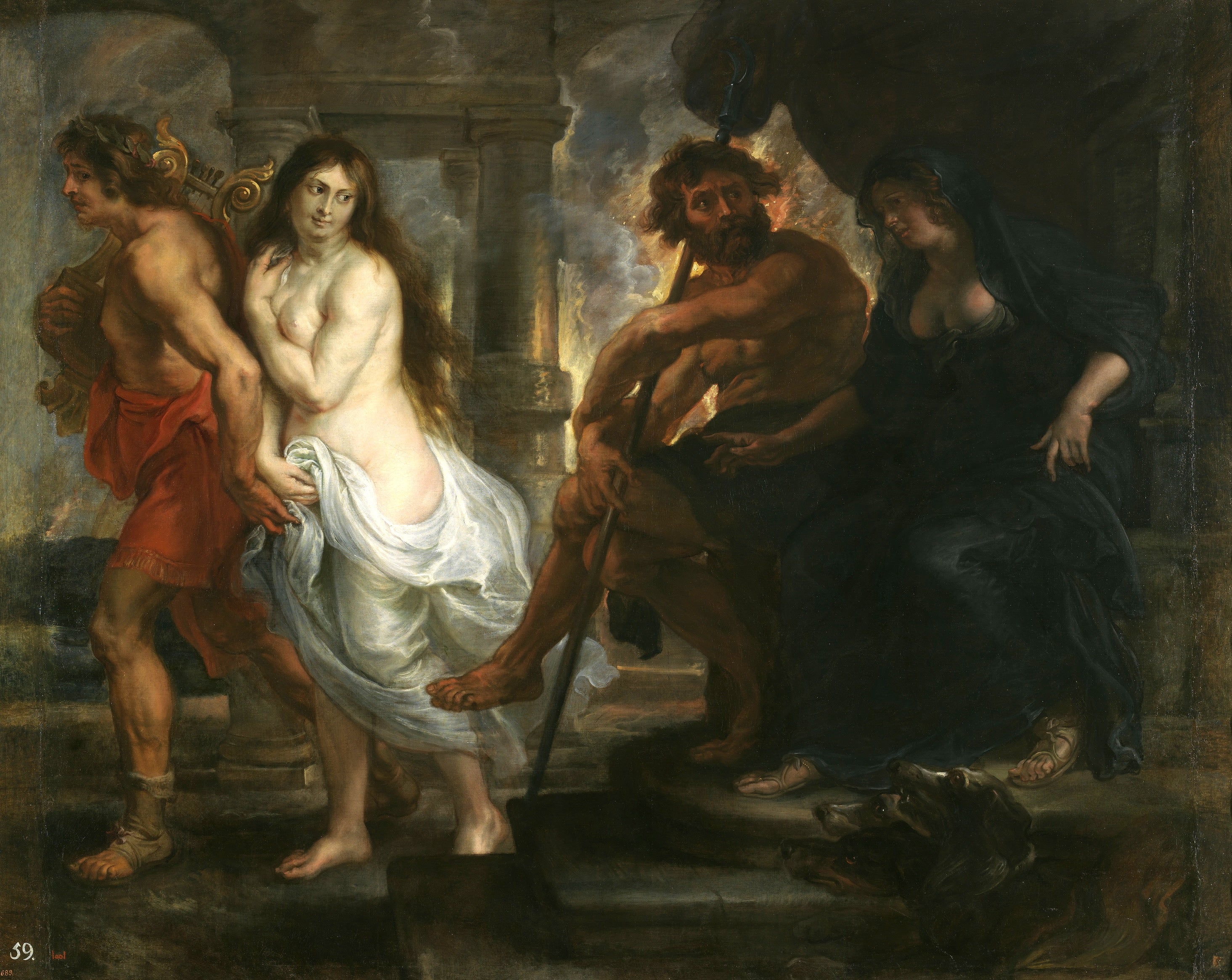 Orphée et Eurydice - Peter Paul Rubens
