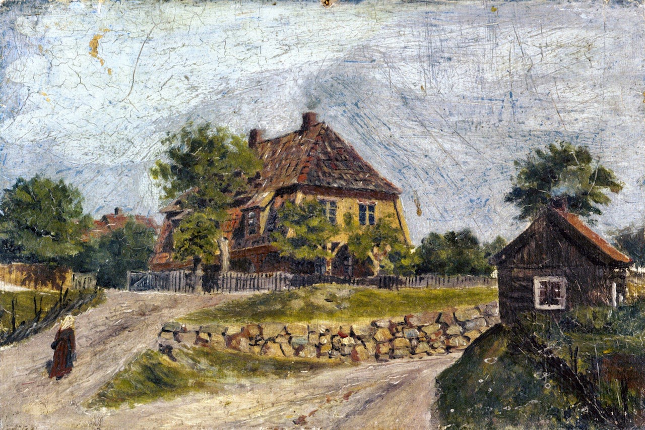 Reproduction du tableau « Øvre Foss - Edvard Munch » par Alpha Reproduction en peinture à l’huile